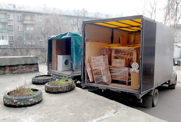 Заказ грузотакси для перевозки мебели, , бытовой техники, коробок из Когалыма в Нефтекамска