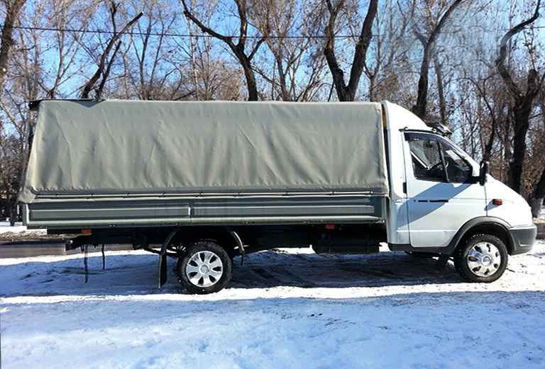 Заказ отдельной газели для транспортировки личныx вещей : Диван, холодильник, тумбочка из Воронежа в ст.209 км (за ведугой)