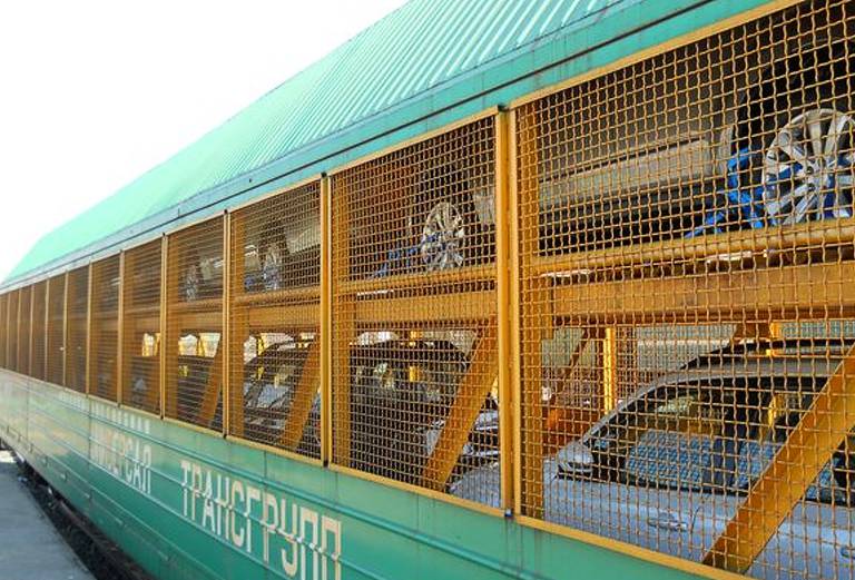 Отправить железнодорожным транспортом автомобиль стоимость из Тюмени в Красноярск